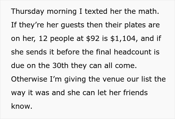 Woman Wants To Bill MIL After Her Surprise Wedding Guests No One Wanted