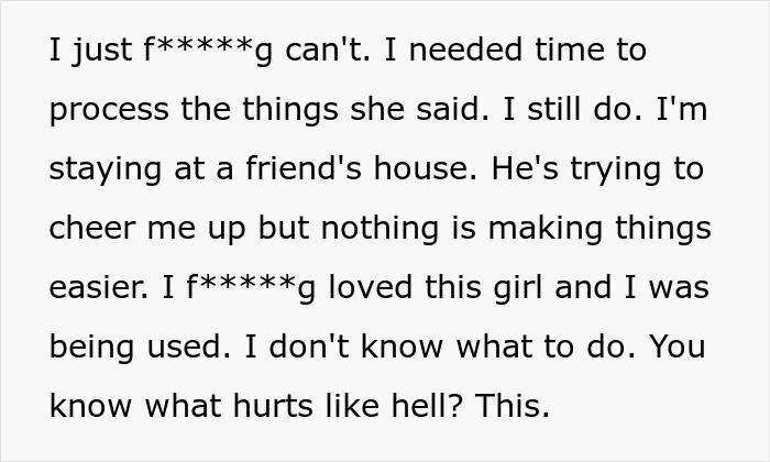 Guy Finds Out His Girlfriend Of 8 Years Went To Sweden For A Different Reason Than She Claimed