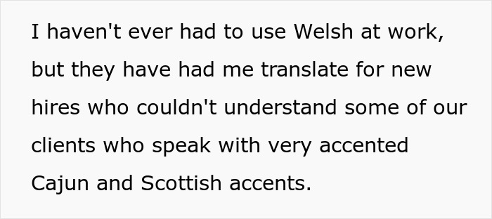 Guy Learns Welsh After Finding Out About A Special Bilingual Raise, His Managers Regret Not Specifying