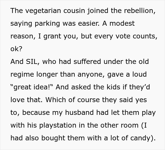 Vegetarian cousin and SIL support change for easier Christmas during toxic mom family dispute Vegetarian cousin and SIL support change for easier Christmas during toxic mom family dispute