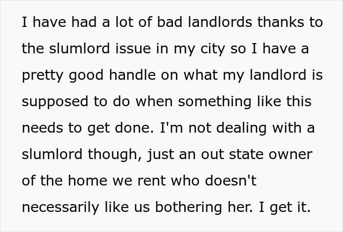 Landlord Dares Tenant To Report Her To The City, Unaware It Will Be Her Biggest Mistake Landlord Dares Tenant To Report Her To The City, Unaware It Will Be Her Biggest Mistake