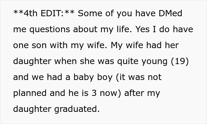 Stepdaughter Makes Sure Stepdad Knows She Hates Him, Still Shocked He Might Not Fund Her Wedding Stepdaughter Makes Sure Stepdad Knows She Hates Him, Still Shocked He Might Not Fund Her Wedding