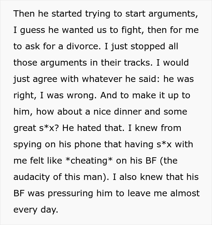Wife Realizes Husband Is Cheating With Men, Doesn't Do Anything About It Until He Takes It Too Far Wife Realizes Husband Is Cheating With Men, Doesn't Do Anything About It Until He Takes It Too Far