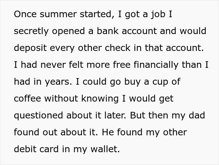 Dad Freaks Out After Daughter Gets Her Own Bank Account, Tries To Cut It Up