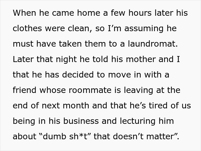 Grown Man Hates Doing Laundry, Doesn't Understand Why His Family Calls Him Out On His Stinky Clothes