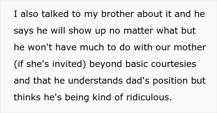 Dad Threatens To Skip Daughter’s Wedding If She Invites Cheater Mom, She’s Fed Up With Their Drama Dad Threatens To Skip Daughter’s Wedding If She Invites Cheater Mom, She’s Fed Up With Their Drama