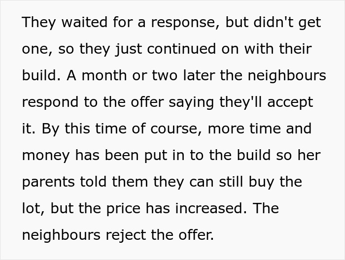 Neighbors Try To Sabotage Family’s New Home To Save Their View, Avoid Them For 5 Years After It Fails Neighbors Try To Sabotage Family’s New Home To Save Their View, Avoid Them For 5 Years After It Fails