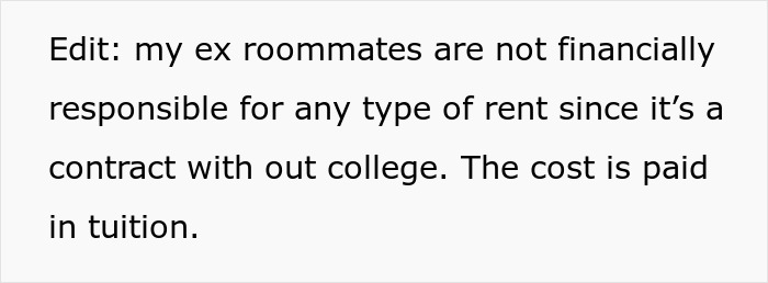 Woman Can't Stand Her Entitled Roommates Anymore, Decides To Be Petty Woman Can't Stand Her Entitled Roommates Anymore, Decides To Be Petty