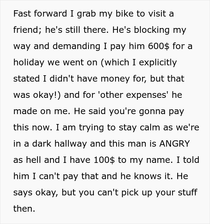 Guy Reminds Woman Of All The Things He Buys, Uses Them Against Her, Then Says She's Hurting Him Guy Reminds Woman Of All The Things He Buys, Uses Them Against Her, Then Says She's Hurting Him