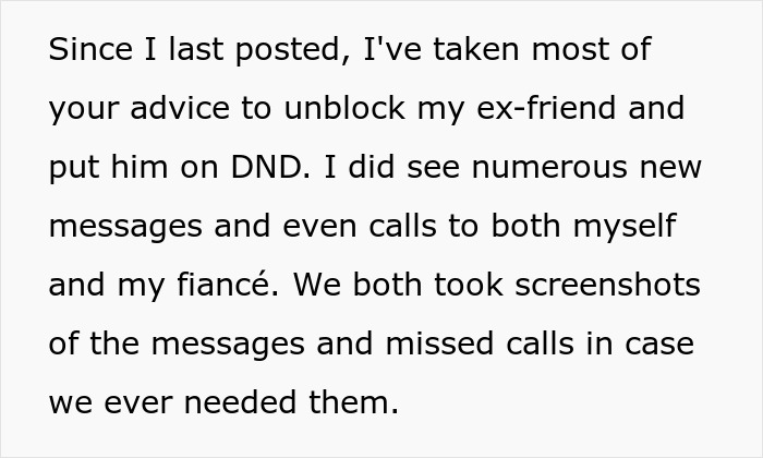 Text post about unblocking the ex-friend as a guy waits 20 years to tell bestie he loves her Text post about unblocking the ex-friend as a guy waits 20 years to tell bestie he loves her