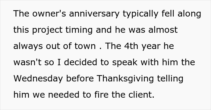 Boss Insists Nightmare Client Isn’t That Bad, So Employee Lets Him Handle Her Himself, He Returns In Tears Boss Insists Nightmare Client Isn’t That Bad, So Employee Lets Him Handle Her Himself, He Returns In Tears