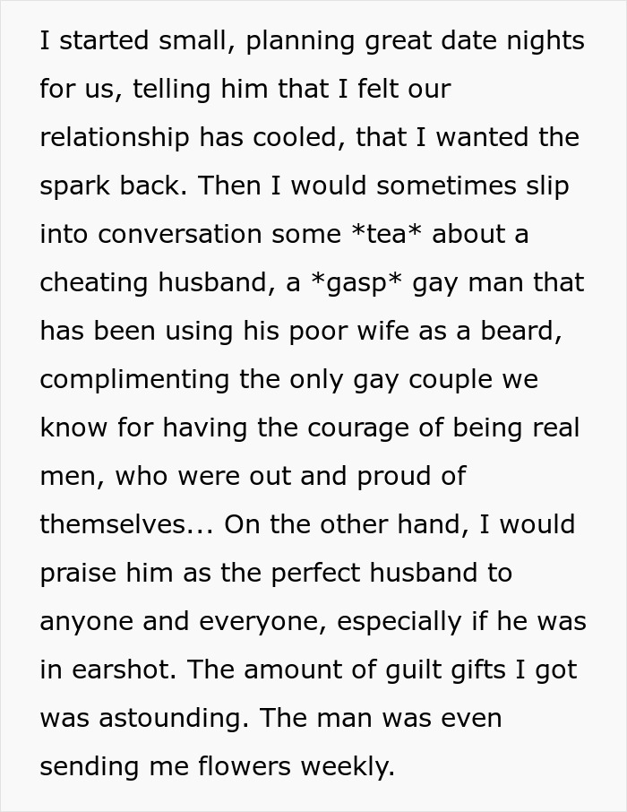 Wife Realizes Husband Is Cheating With Men, Doesn't Do Anything About It Until He Takes It Too Far Wife Realizes Husband Is Cheating With Men, Doesn't Do Anything About It Until He Takes It Too Far