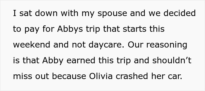 Woman Lashes Out At Parents Who Can Only Help One Of Their Daughters And They Don’t Choose Her