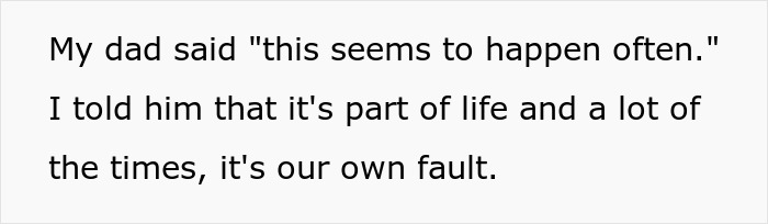 A quote from a dad criticizing a woman who sets a clear boundary before giving birth. A quote from a dad criticizing a woman who sets a clear boundary before giving birth.