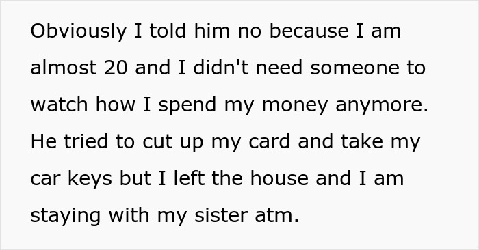Dad Freaks Out After Daughter Gets Her Own Bank Account, Tries To Cut It Up