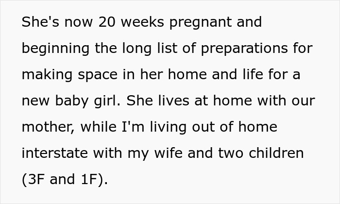 Sister's Happy Pregnancy Turns Sour After She Reveals The Name She Picked For Her Baby