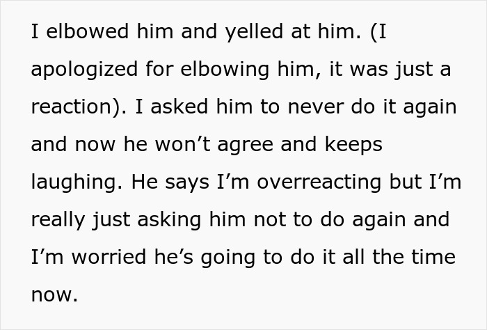 Husband Pulls Wife’s Pants Down As A Joke, Then Refuses To Promise He Won’t Do It Again