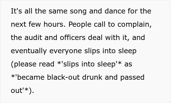 A text screenshot about guests passing out drunk after the bridezilla ruins hotel rooms chaotic event