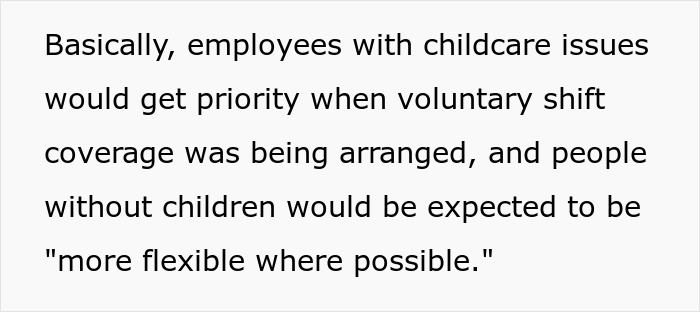 Mom Of Two Tries To Make Her Childcare Problem Her Coworker’s Responsibility, Balks At His Reaction Mom Of Two Tries To Make Her Childcare Problem Her Coworker’s Responsibility, Balks At His Reaction