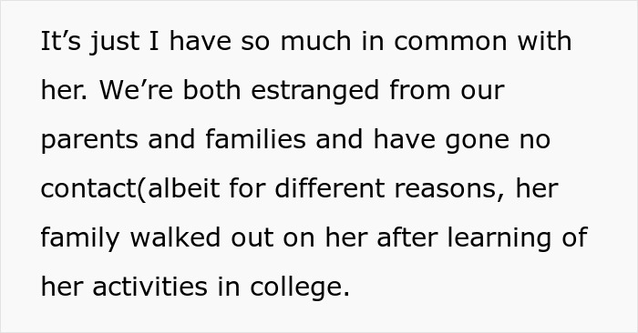 Couple bonded over estrangement from their families Couple bonded over estrangement from their families