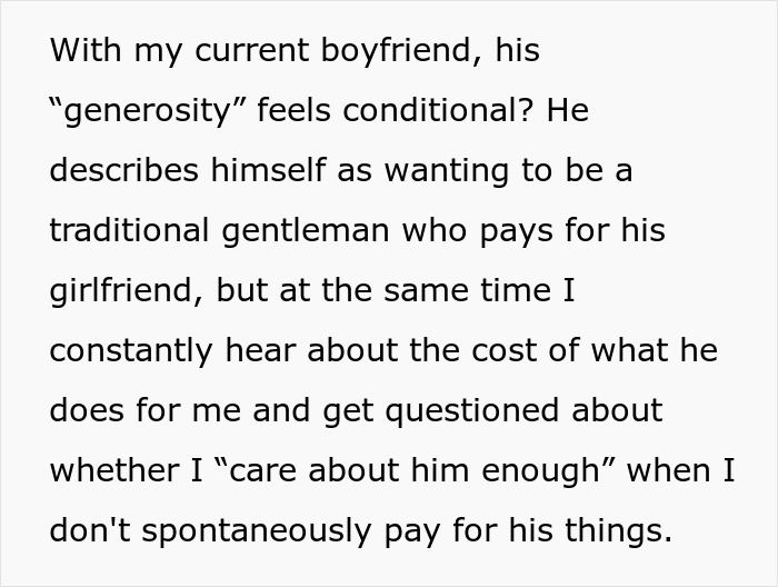 Guy Reminds Woman Of All The Things He Buys, Uses Them Against Her, Then Says She's Hurting Him Guy Reminds Woman Of All The Things He Buys, Uses Them Against Her, Then Says She's Hurting Him