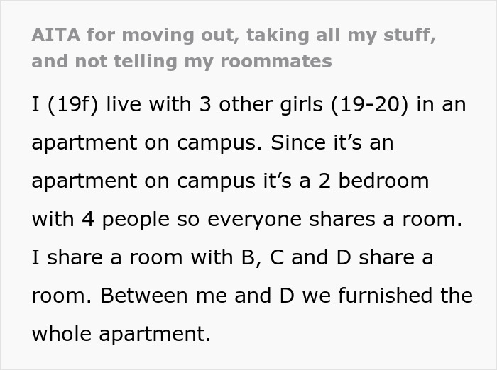 Woman Can't Stand Her Entitled Roommates Anymore, Decides To Be Petty Woman Can't Stand Her Entitled Roommates Anymore, Decides To Be Petty