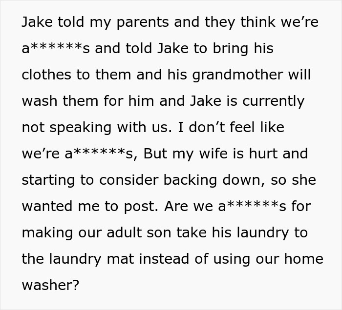 Grown Man Hates Doing Laundry, Doesn't Understand Why His Family Calls Him Out On His Stinky Clothes