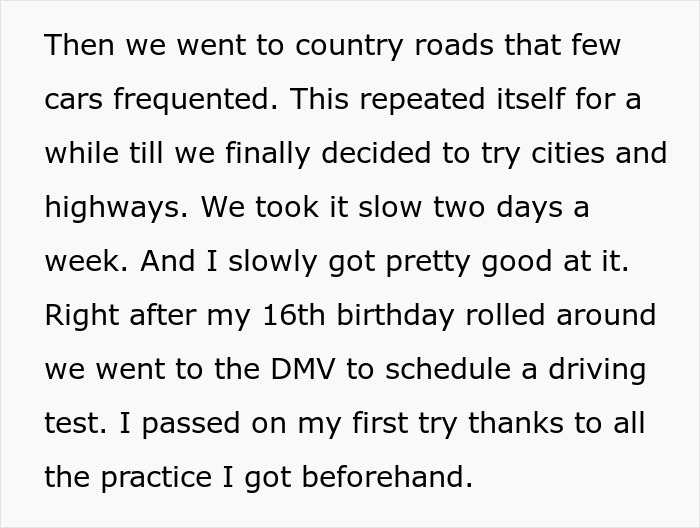 A screenshot story of a teen who works 2 years to buy his first car passing his driving test A screenshot story of a teen who works 2 years to buy his first car passing his driving test