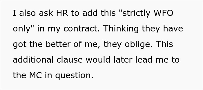 Person Realizes Company's Strict Work-From-Office Rules Might Actually Come In Handy Person Realizes Company's Strict Work-From-Office Rules Might Actually Come In Handy