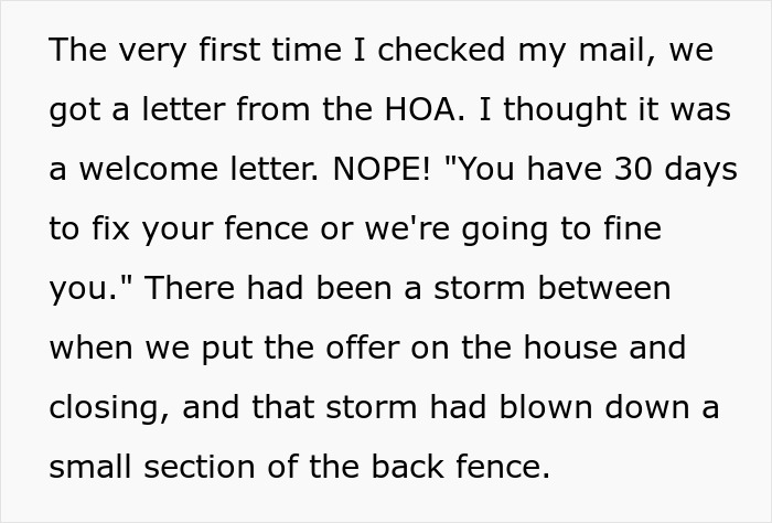 HOA Tells Residents To Move If They're Unhappy With Them HOA Tells Residents To Move If They're Unhappy With Them