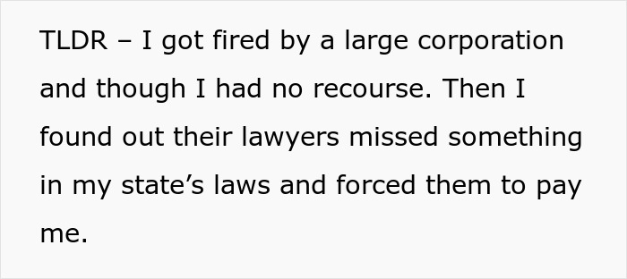 Company's High-Priced Lawyers Overlook One Clause In Their Own Handbook, And Fired Worker Cashes In Company's High-Priced Lawyers Overlook One Clause In Their Own Handbook, And Fired Worker Cashes In