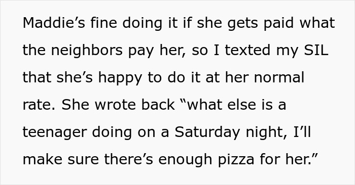 Post details about a sister-in-law refusing to pay babysitting rates after an entitled aunt Halloween invite.