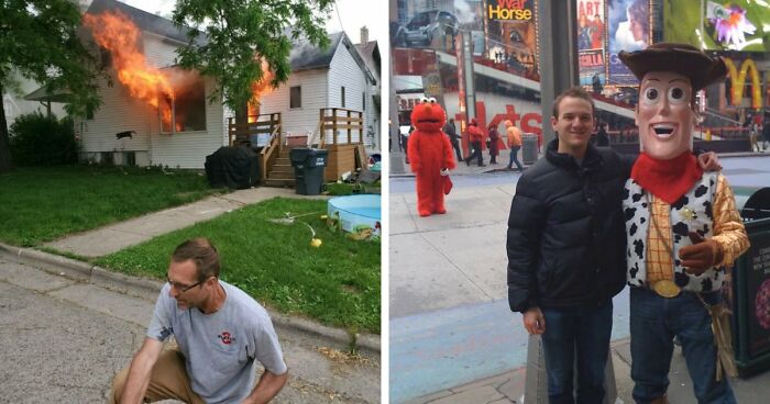 84 Photos Where Something In The Background Completely Hijacked The Moment (New Pics)