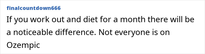 A comment about Billie Eilish and Ozempic vs working out and diet A comment about Billie Eilish and Ozempic vs working out and diet