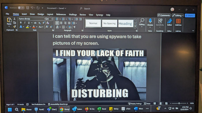 Employee Suspects Boss Is Screenshotting Their Laptop After Noticing Suspicious Blinks, Has Fun With It Employee Suspects Boss Is Screenshotting Their Laptop After Noticing Suspicious Blinks, Has Fun With It