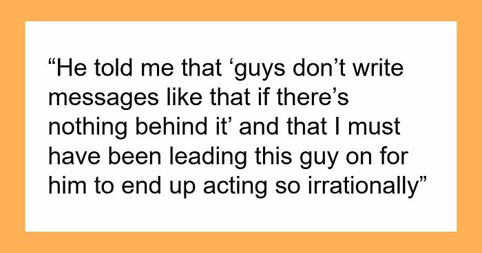 Guy Acts Like It’s GF’s Fault Her Male Coworker Is Obsessed With Her, She Doesn’t See The Red Flags