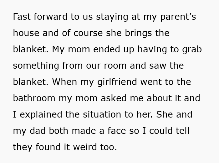 Man Comes To The Internet To Complain About GF’s Attachment To Her Blanket, She Gives A Savage Response Man Comes To The Internet To Complain About GF’s Attachment To Her Blanket, She Gives A Savage Response