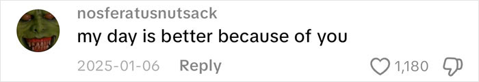 Comment expressing gratitude and positivity towards Lovina Zook Comment expressing gratitude and positivity towards Lovina Zook