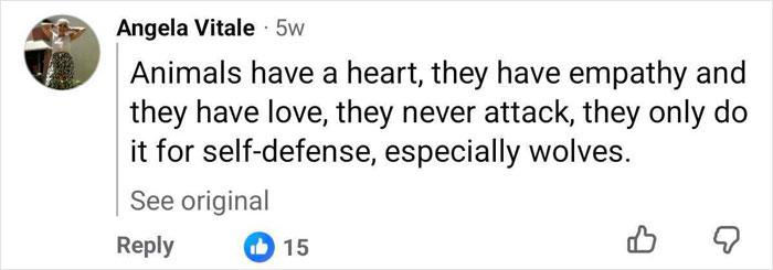 A comment on the story of a boy raised by wolves describing how animals have hearts and love A comment on the story of a boy raised by wolves describing how animals have hearts and love
