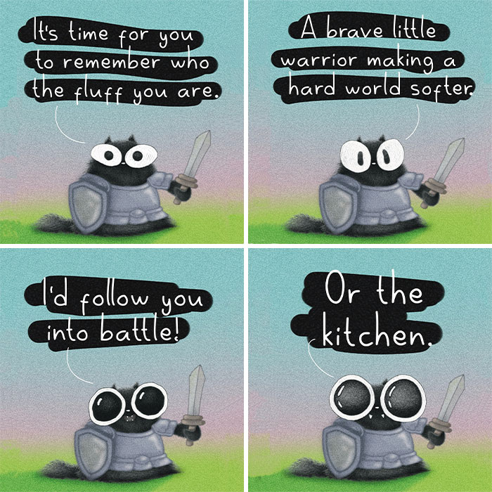 These 41 New Cat Illustrations By Luis Coelho Are Full Of Sweet Messages And Relatable Moments