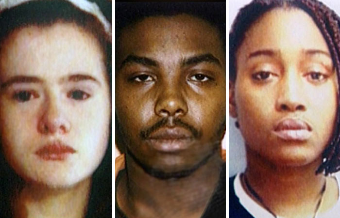 Mugshots of Christa Pike and her accomplices involved in the Job Corps m****r case
