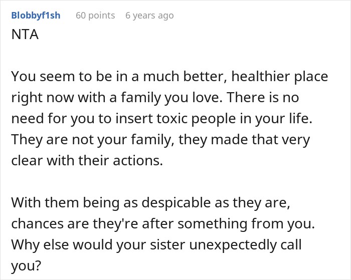 Social media response warning about toxic family intentions, tied to mom's favorite daughter story. Social media response warning about toxic family intentions, tied to mom's favorite daughter story.