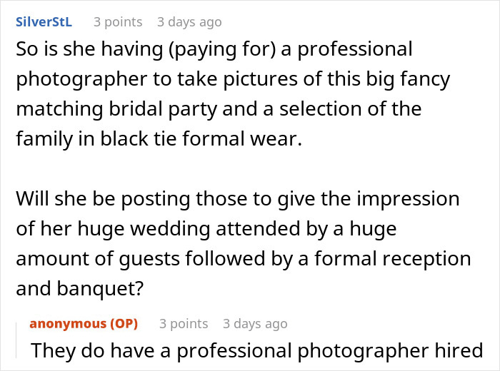 Woman Spends A Fortune On Vivid Hair, Gets Told To Dye It A Natural Color To Fit Into Wedding Party Woman Spends A Fortune On Vivid Hair, Gets Told To Dye It A Natural Color To Fit Into Wedding Party