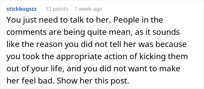 Comment encouraging communication and defending engagement decision Comment encouraging communication and defending engagement decision