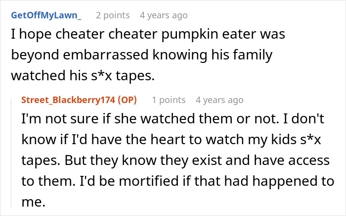 Commenters discuss the embarrassing outcome of a woman's petty revenge against her ex-fianc&eacute;.