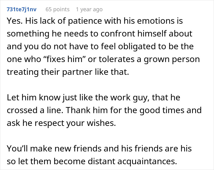Guy Acts Like It's GF's Fault Her Male Coworker Is Obsessed With Her, She Doesn't See The Red Flags Guy Acts Like It's GF's Fault Her Male Coworker Is Obsessed With Her, She Doesn't See The Red Flags