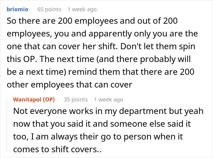 Mom Of Two Tries To Make Her Childcare Problem Her Coworker’s Responsibility, Balks At His Reaction Mom Of Two Tries To Make Her Childcare Problem Her Coworker’s Responsibility, Balks At His Reaction