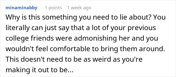 Suggestion to be honest about excluding uncomfortable friends during wedding planning Suggestion to be honest about excluding uncomfortable friends during wedding planning
