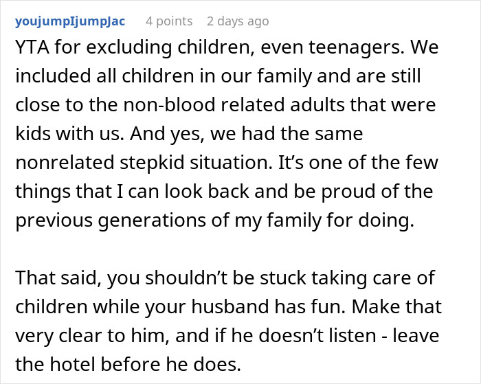 Wife Says No To Husband’s Plan To Bring His Former Stepkids On Their Florida Vacation, He Gets Mad Wife Says No To Husband’s Plan To Bring His Former Stepkids On Their Florida Vacation, He Gets Mad