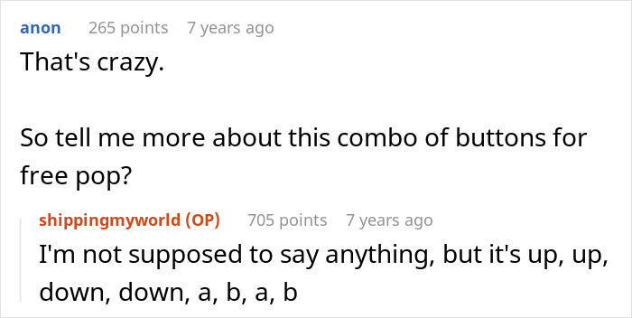 Online comment thread from hotel staff discussing a crazy bridezilla story and secret button combos.